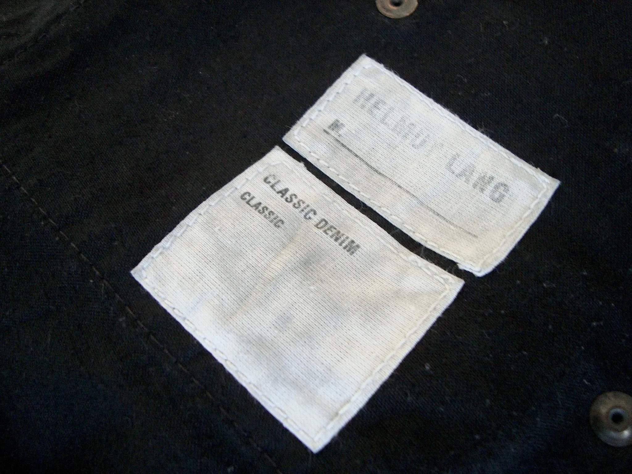 2003 Classic Jeans with Rubber Tape Applications