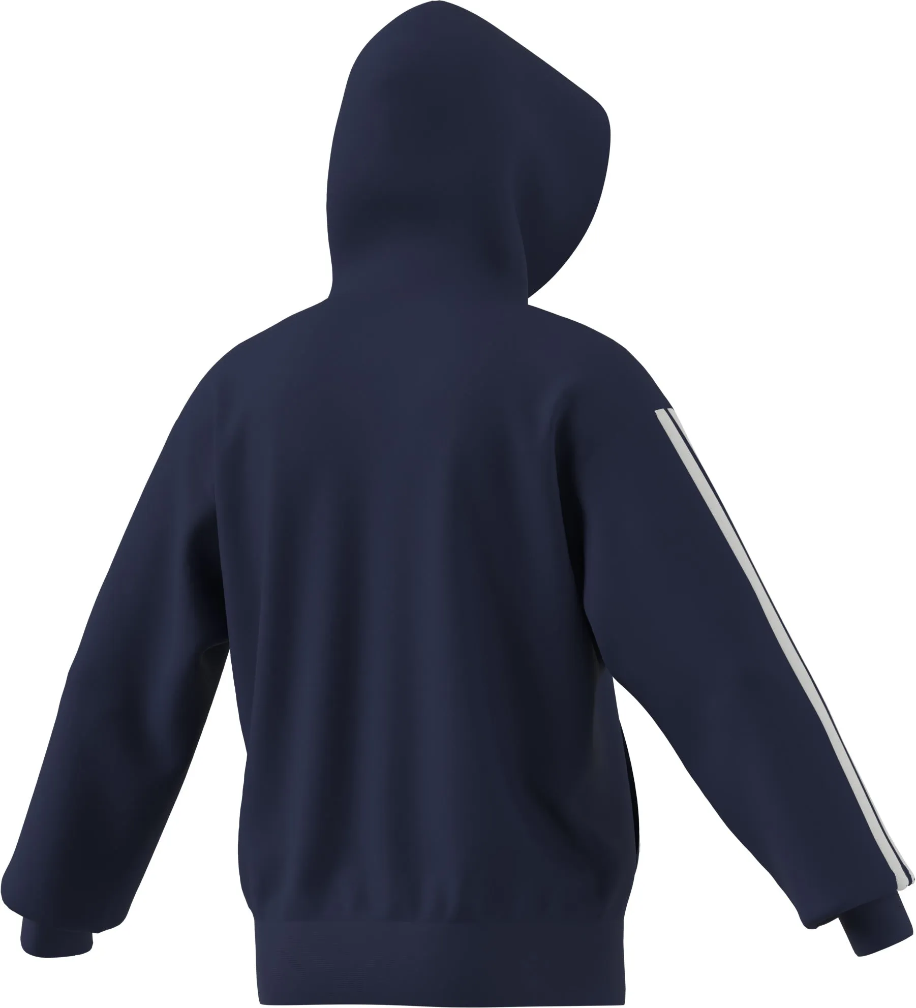 adidas Mens Essentials 3-Stripe Pullover Hoodie