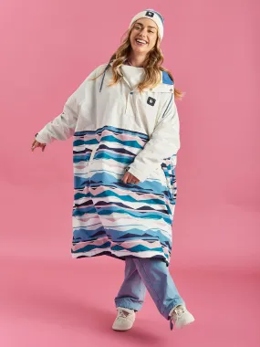 Alva Retro Pattern Poncho