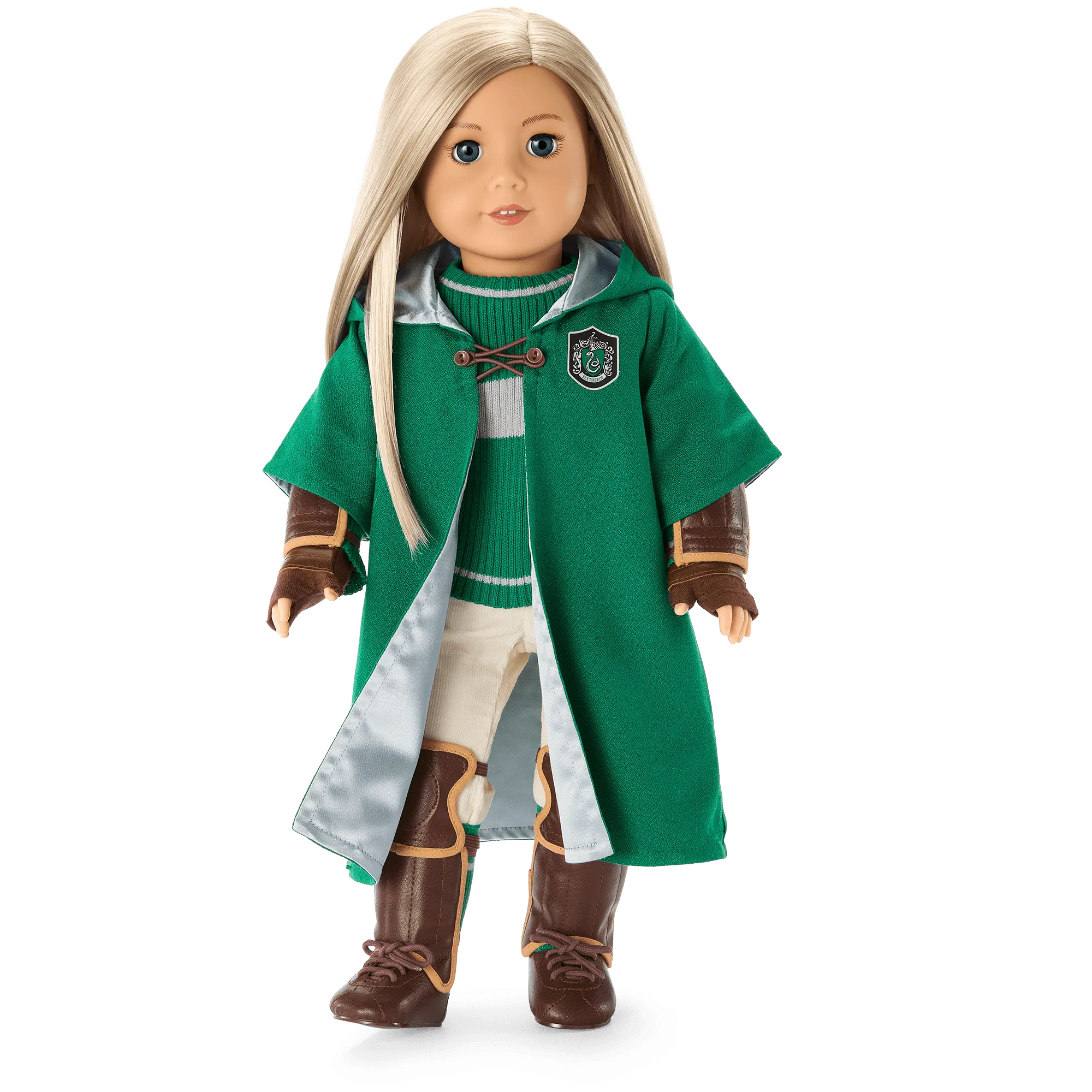 American Girl® Slytherin™ Quidditch™ Uniform for 18-inch Dolls