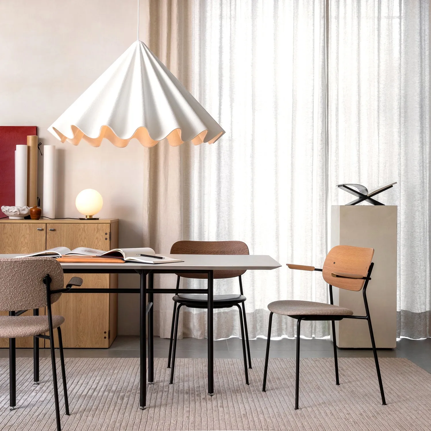 audo copenhagen (menu) | dancing pendant lamp | off white 95cm