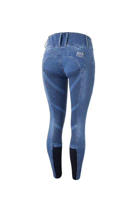 B Vertigo Dianne Ladies FS Light Denim Breeches