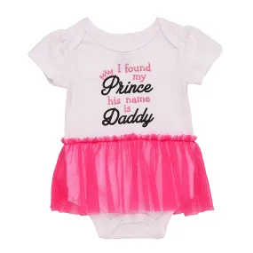 Baby Starters "I Found My Prince" Tutu Bodysuit