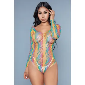 BeWicked Let Me Love You Rainbow Bodysuit