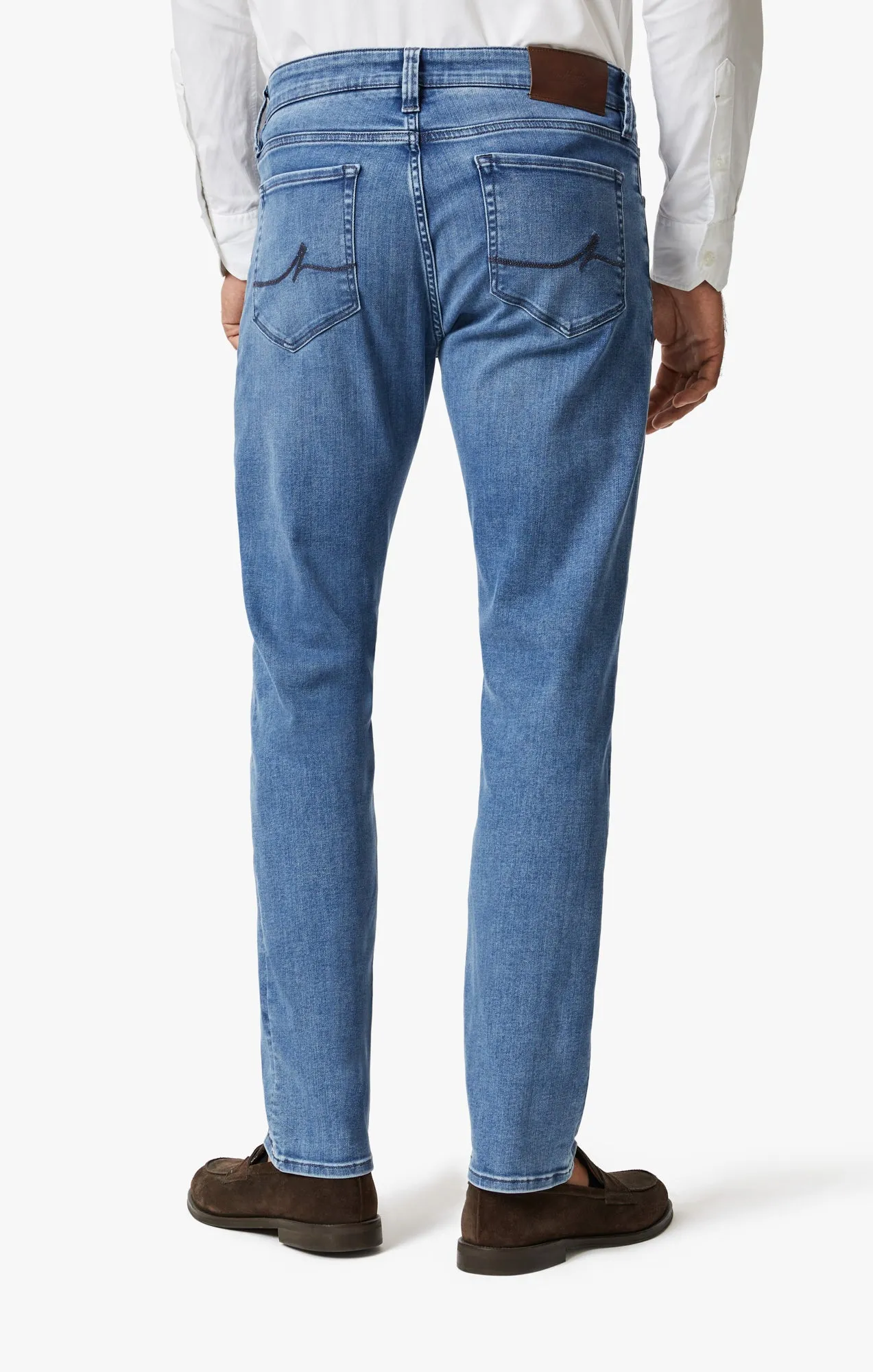 Charisma Relaxed Straight Leg Jeans In Light Tonal Urban