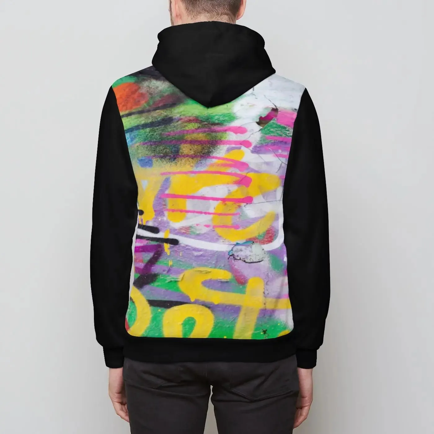 ClassA1 Graffiti Unisex Pullover Hoodie