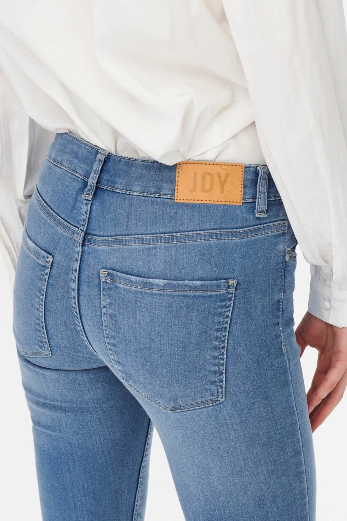 De Originale Performance Jeans - Lyseblå (Mid Waist)