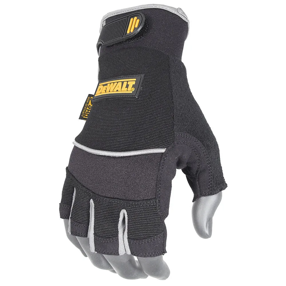 DeWalt DPG230XL DeWalt Fingerless Performance Glove Palm Overlay Extra Large