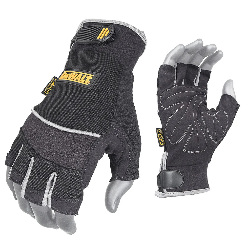 DeWalt DPG230XL DeWalt Fingerless Performance Glove Palm Overlay Extra Large