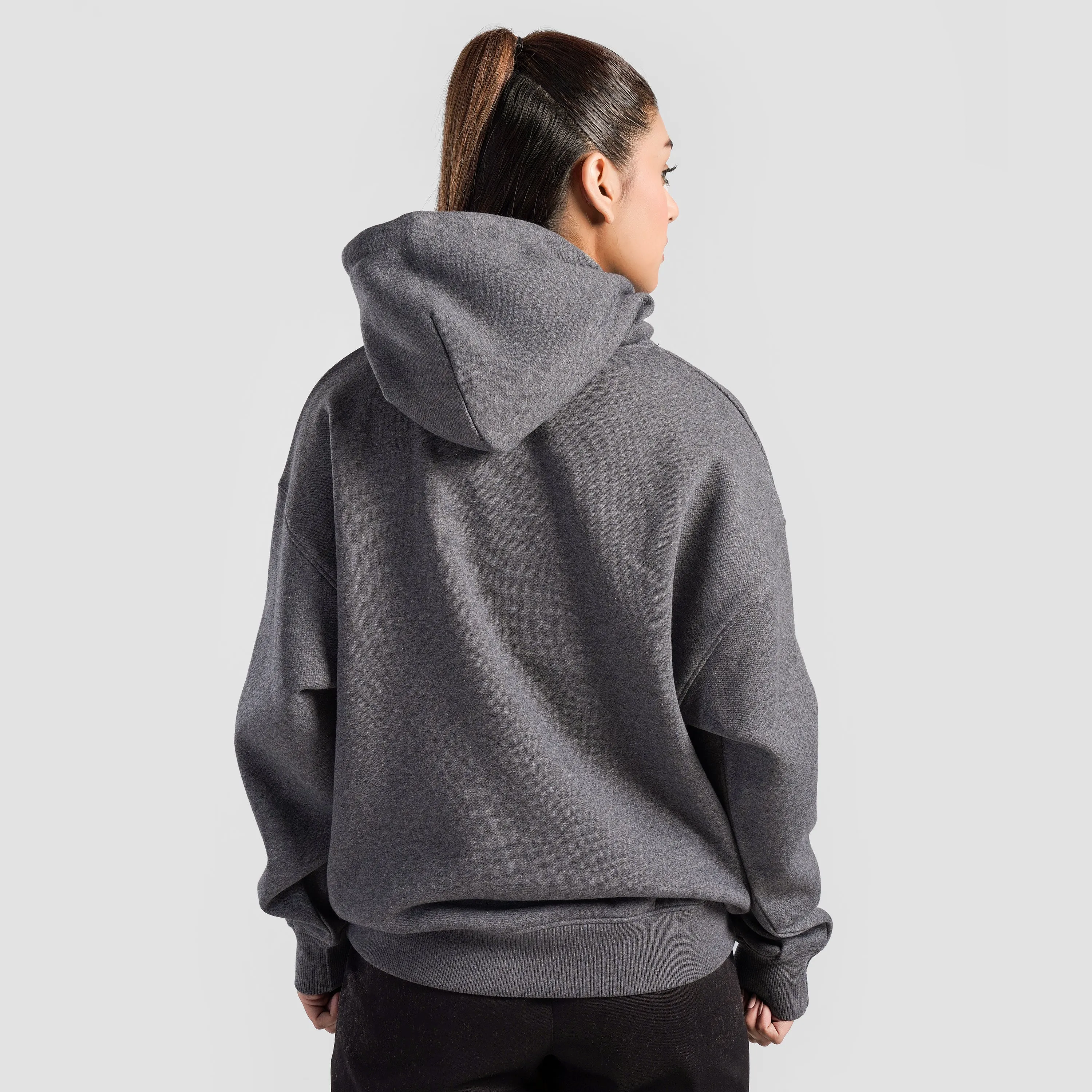 Essential Oversized Hoodie (Charcoal)