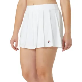 Fila Essentials Woven Pleated Skort (Women's) - White