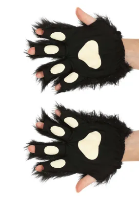 Fingerless Black Paws