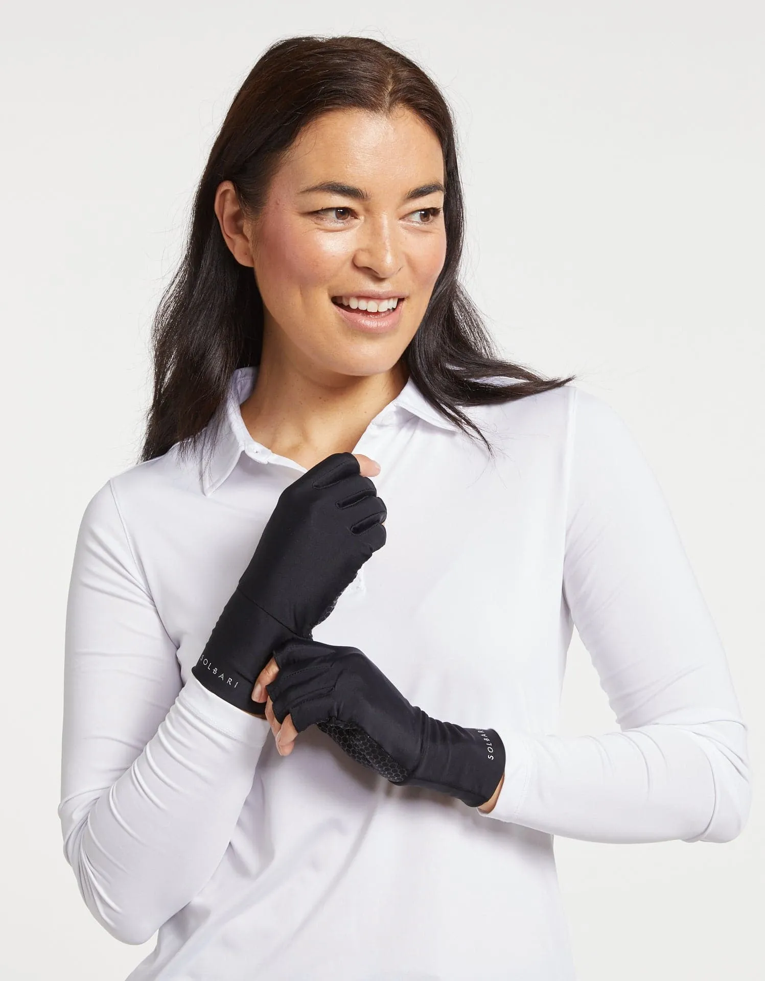 Fingerless Driving Gloves UPF 50  Sun Protection