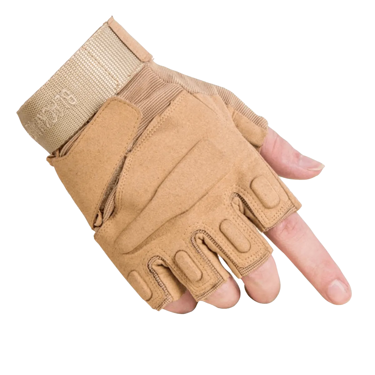 Fingerless Gloves - Tan