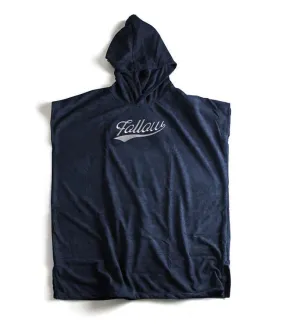 Follow Hoodie Towel - Navy