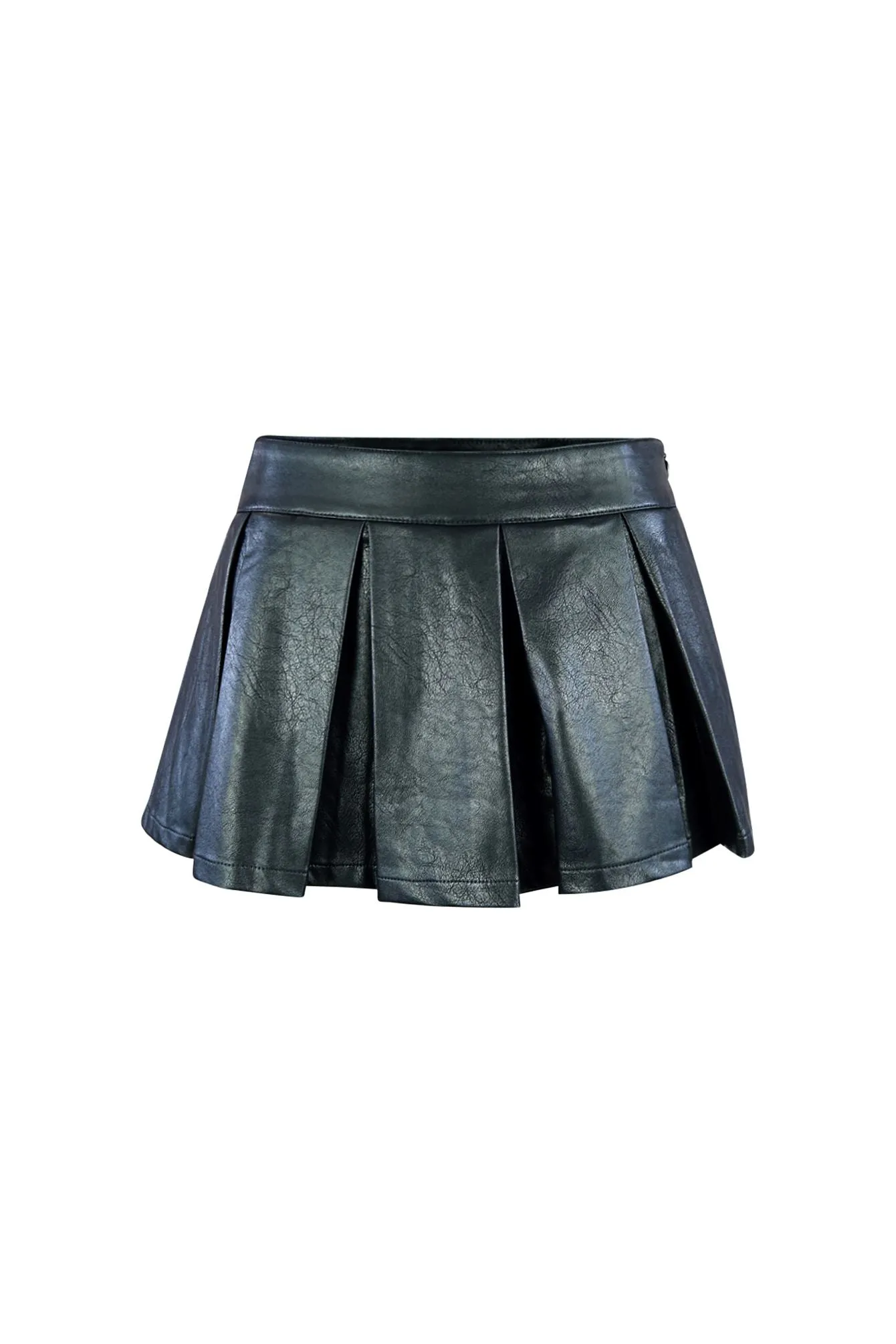 Go With Everything Faux Leather Mini Skirt