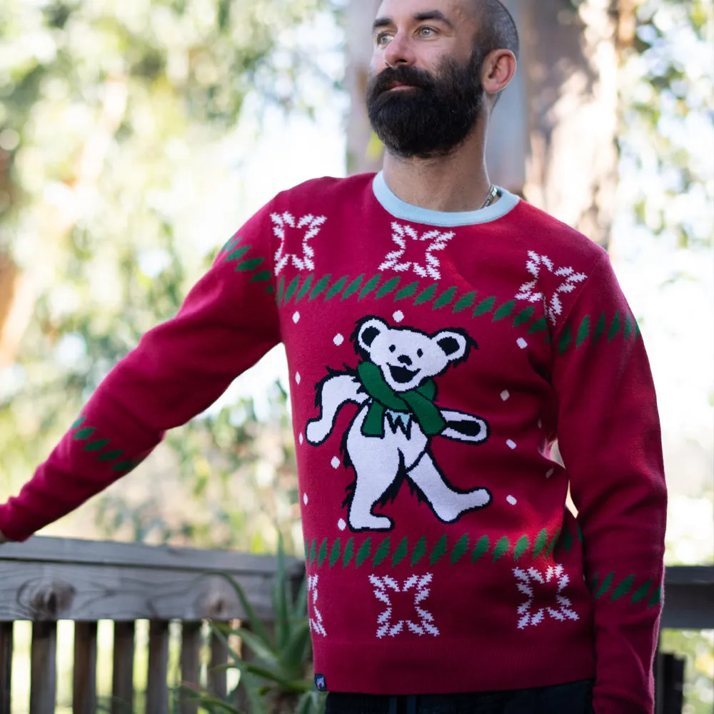 Grateful Dead | Classic Sweater | Dancing Christmas Bear