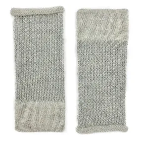 Gray Interwoven Alpaca Gloves | Ethical Style