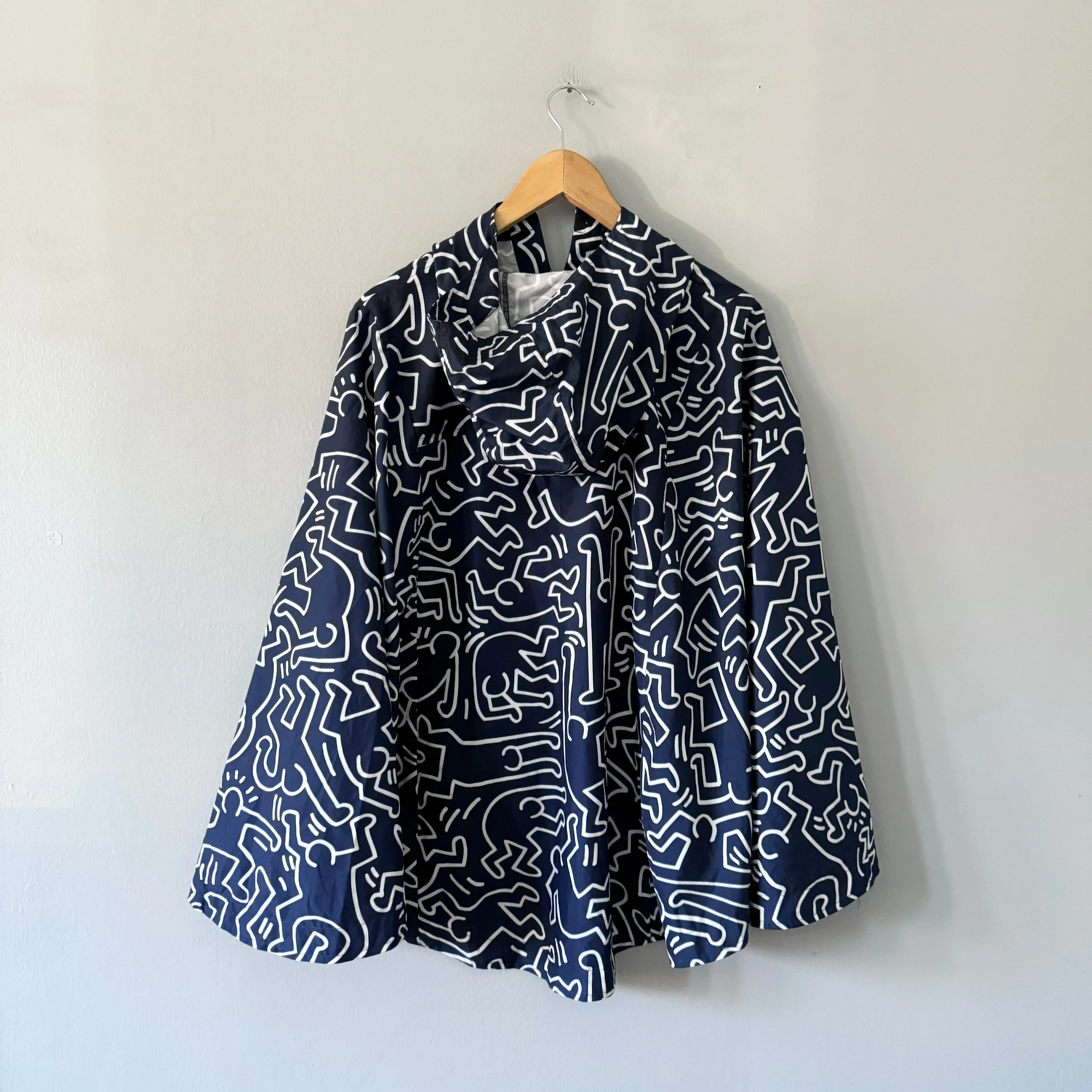 Hershell x Keith Herring / Rain poncho / Women XS-S