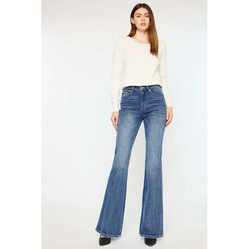 High Rise Flare Jeans