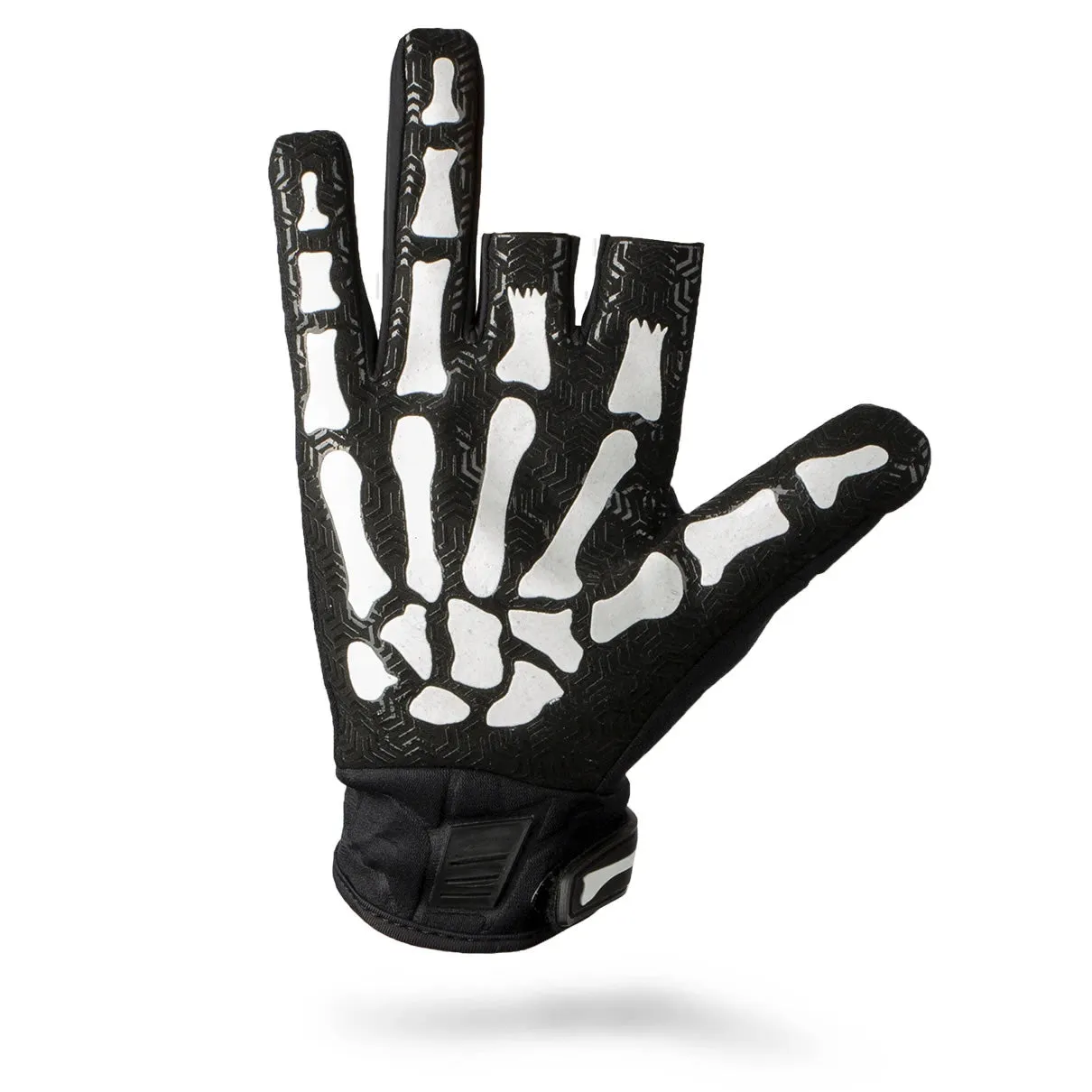 HK Army Bone Gloves - Black / White