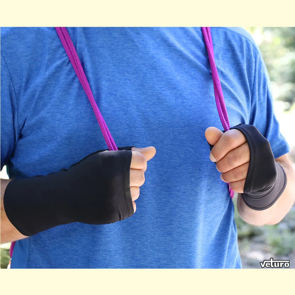 Infrared Fingerless Mitten Gloves - Hand & Wrist Support