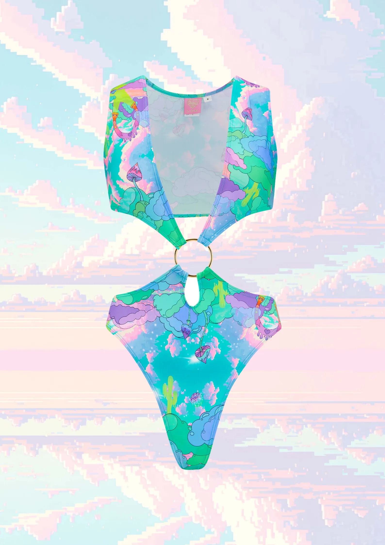 Intergalactic Rodeo Cut Out Bodysuit