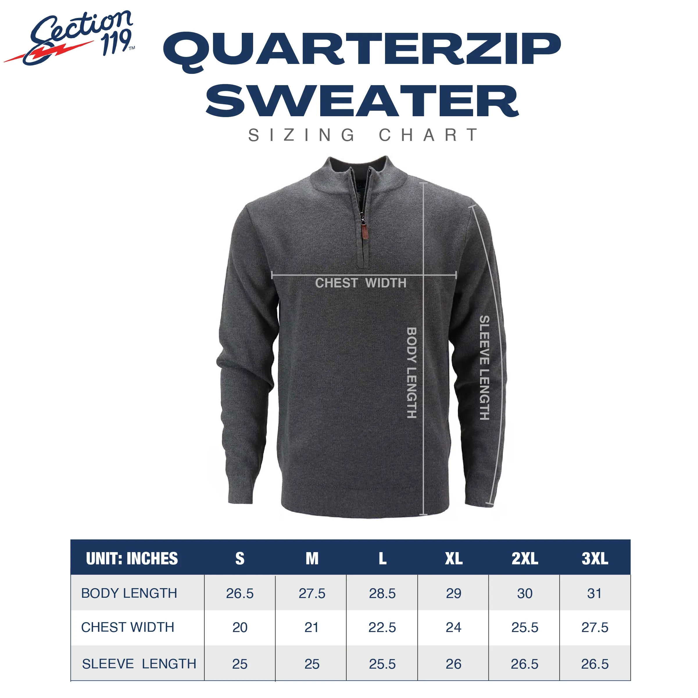 Jerry Garcia | Quarter Zip Sweater | Jerry Garcia