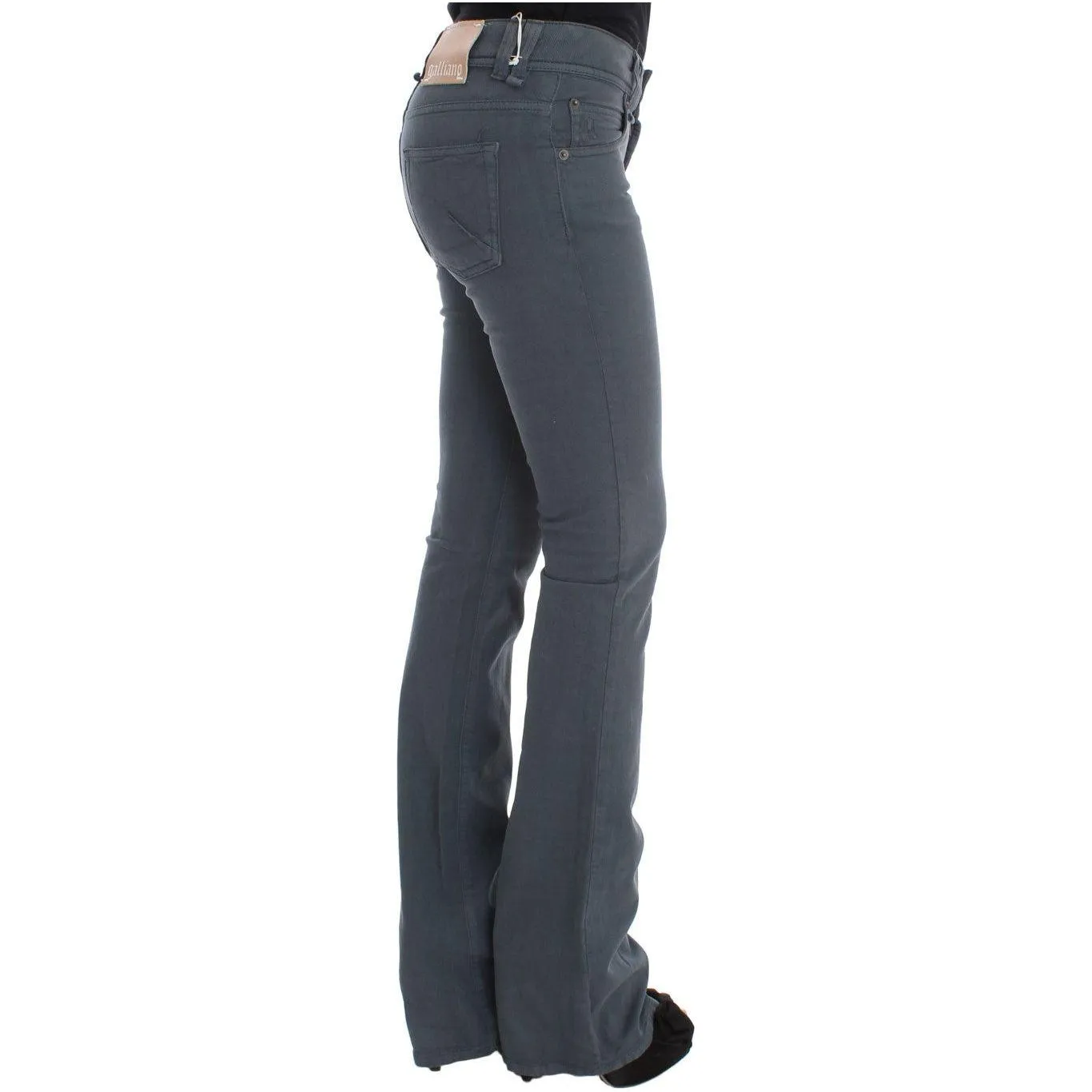 John Galliano Elegant Slim Fit Bootcut Jeans