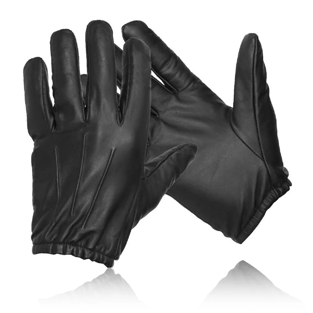 Kevlar Police Security Leather Glove