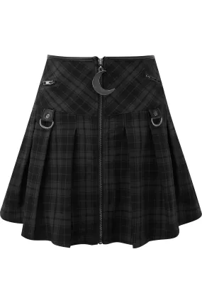 Kristen Pleated Skirt [TARTAN]