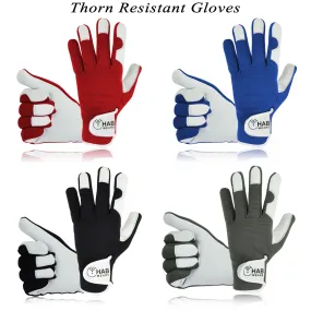 Men Leather Thorn Proof Gardening Glove