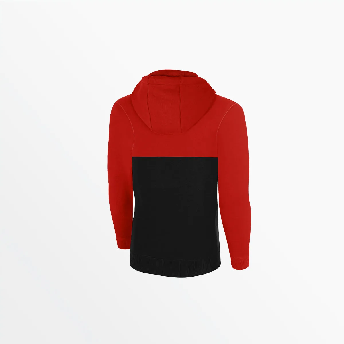 MEN'S COLOR BLOCKED FLEECE PULLOVER HOODIE