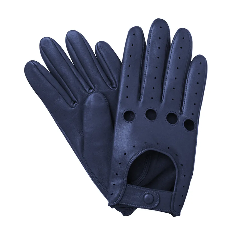 Men's Driving Leather Gloves 4 Hole