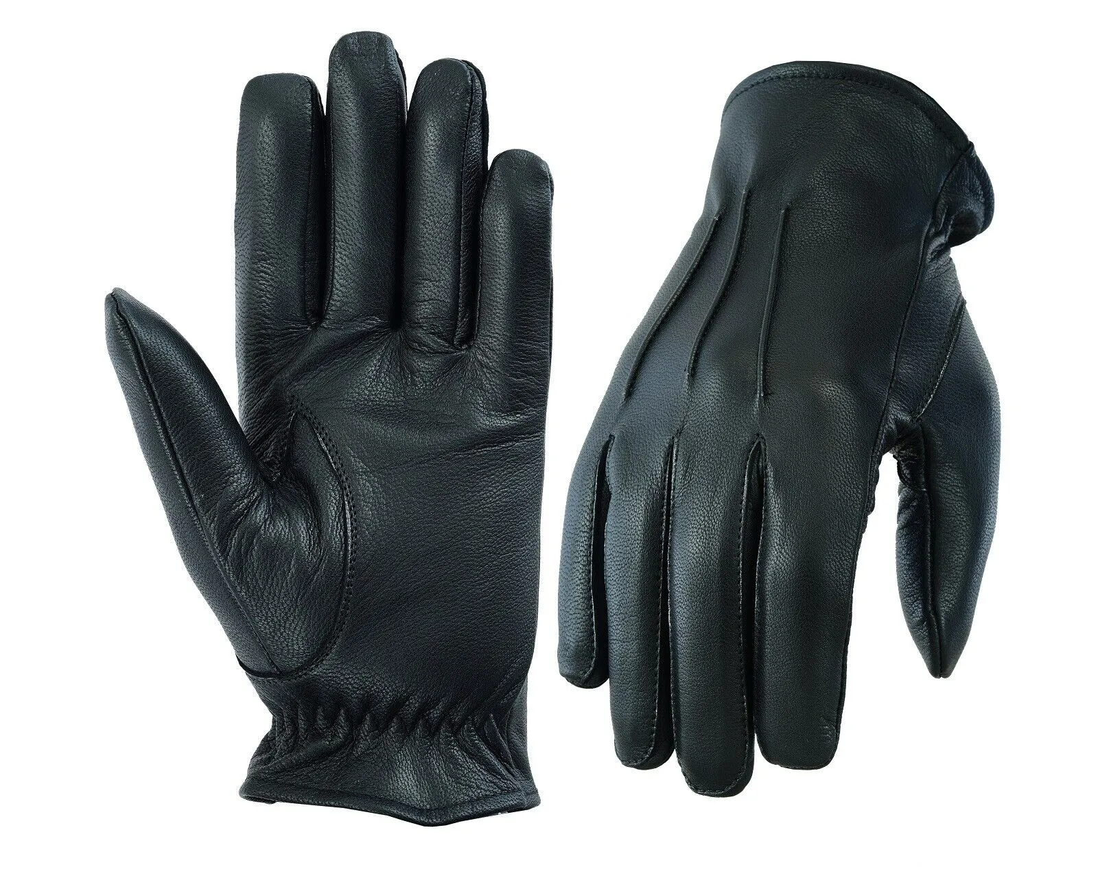 Men's Driving Police Leather Glove