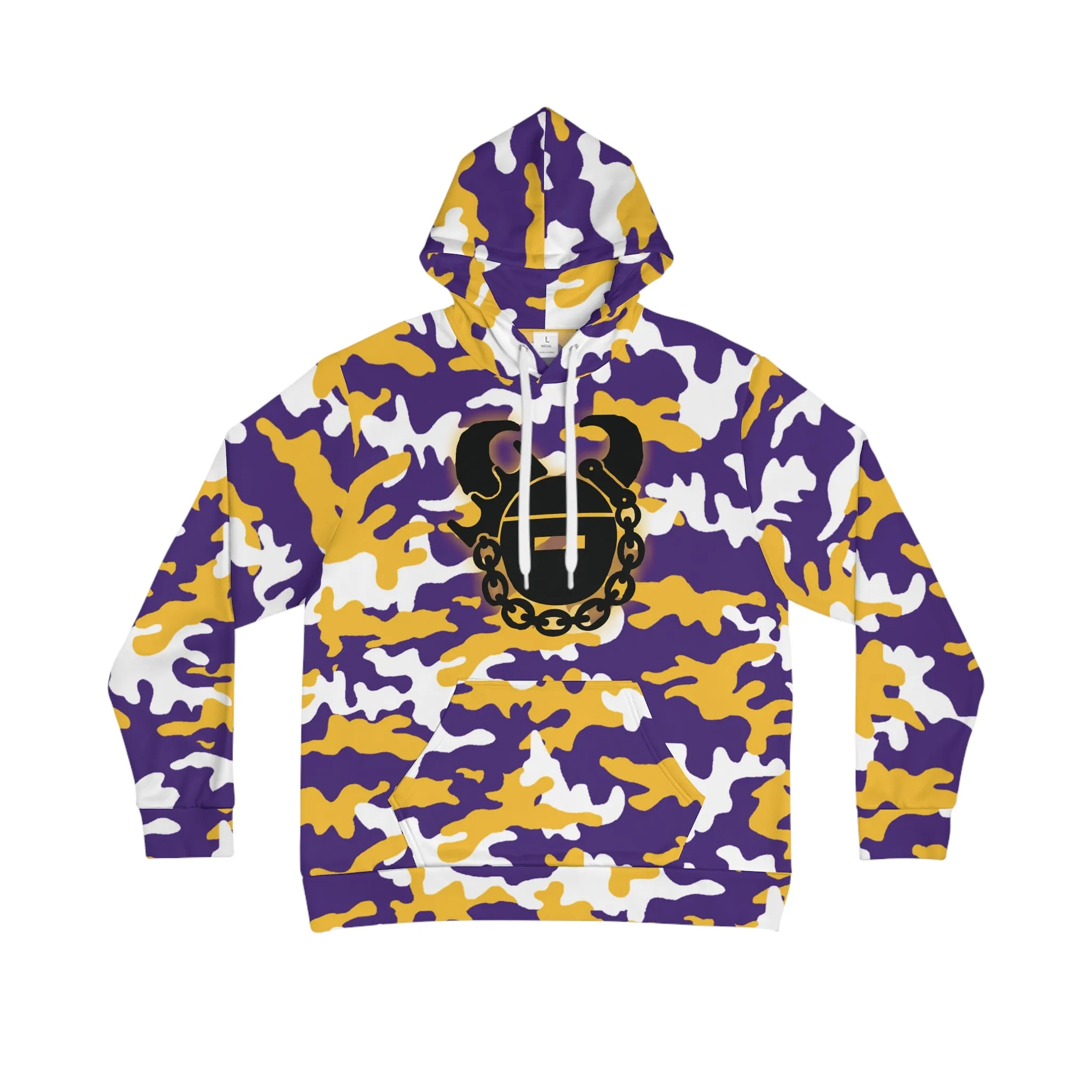 Men's Hoodie - Camo - Game Day Helmet