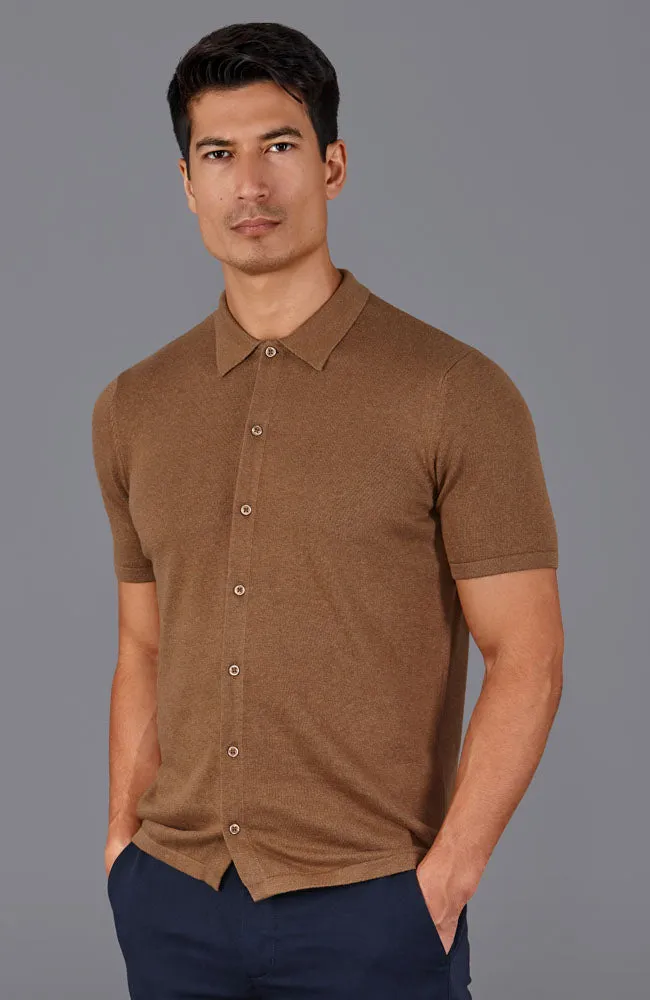 Mens Lightweight Cotton Short Sleeve Shirt