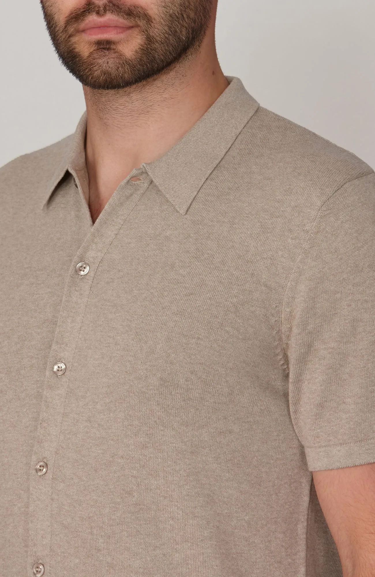 Mens Lightweight Cotton Short Sleeve Shirt