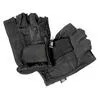 Naked Leather Fingerless Riding Gloves, GVM1011-HL