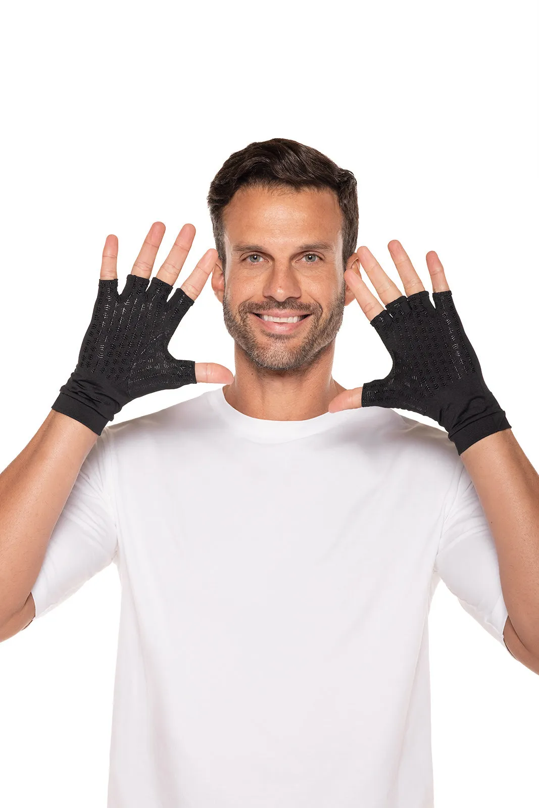 Ouray UV Fingerless Sun Gloves | Black