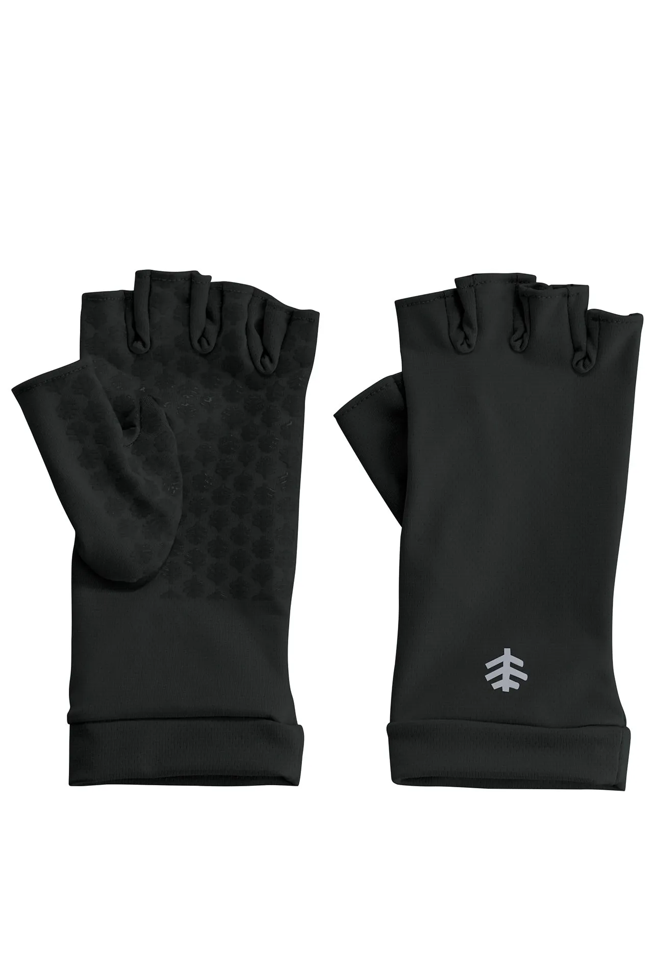 Ouray UV Fingerless Sun Gloves  |  Black