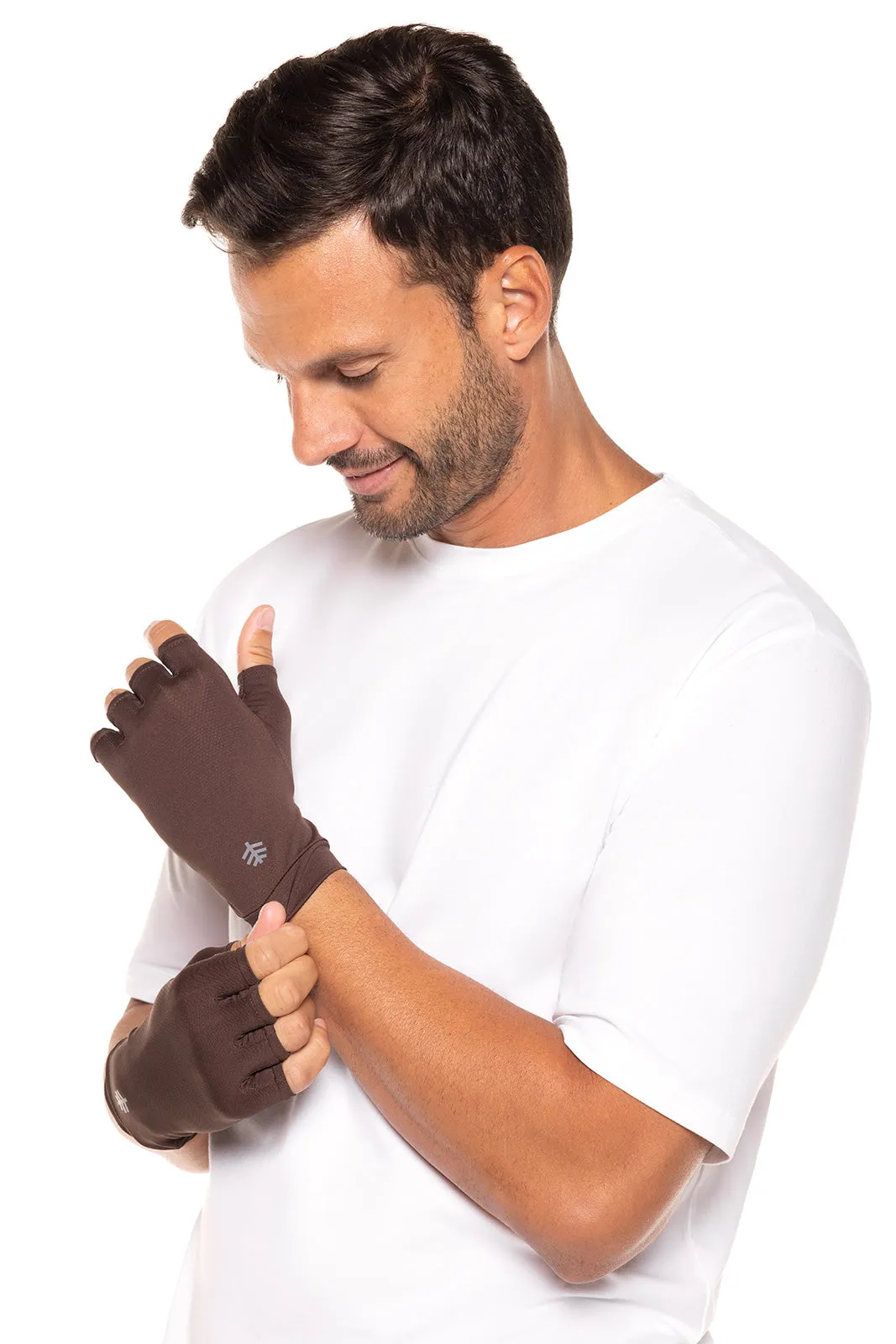 Ouray UV Fingerless Sun Gloves  |  Chestnut