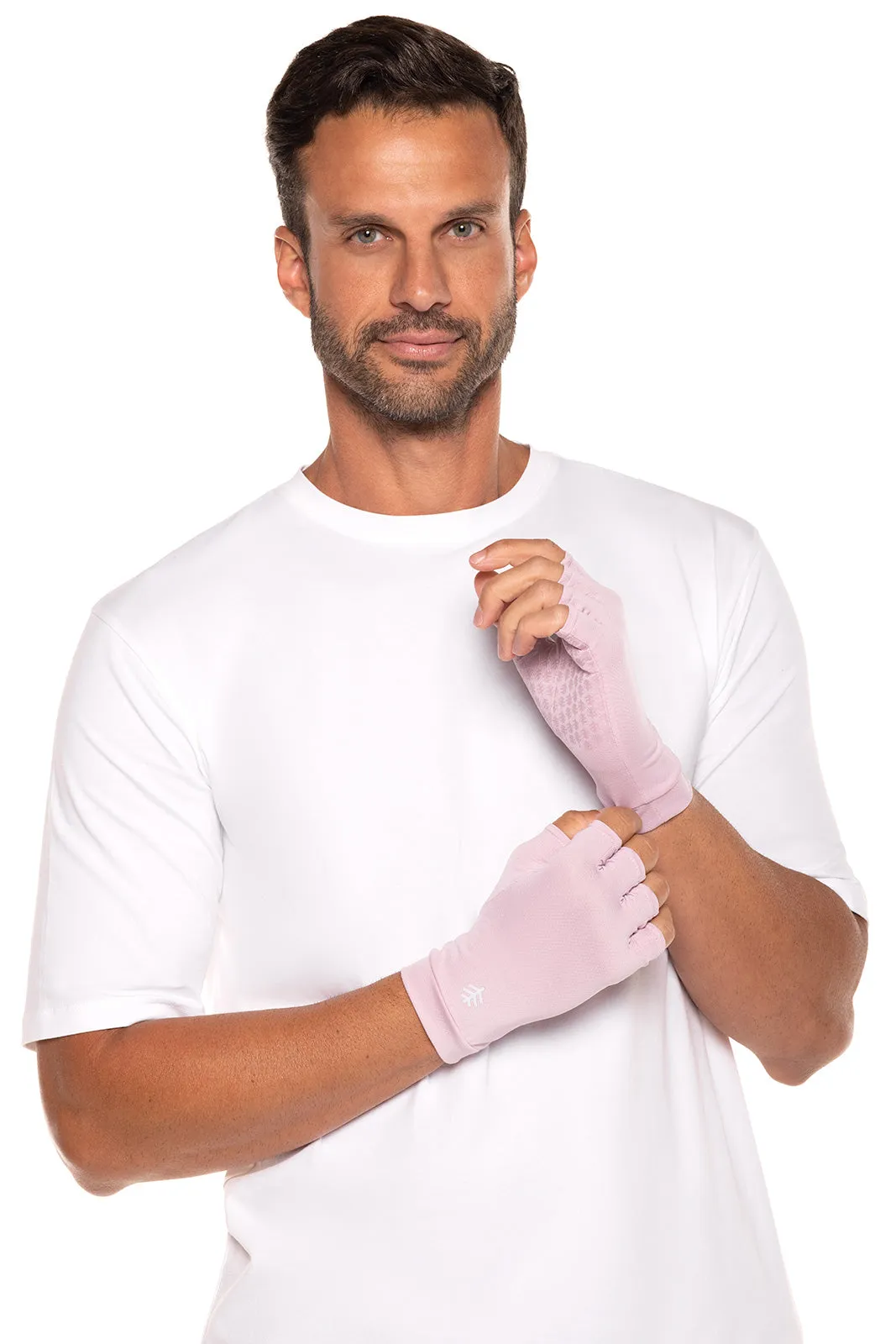 Ouray UV Fingerless Sun Gloves | Dusty Mauve