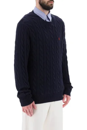 Polo Ralph Lauren Crew-Neck Sweater In Cotton Knit (Size - L)