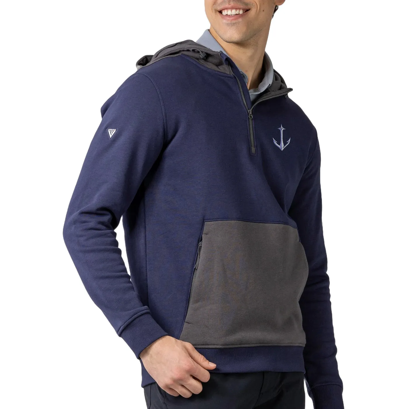 Seattle Kraken Chicane Pullover Navy