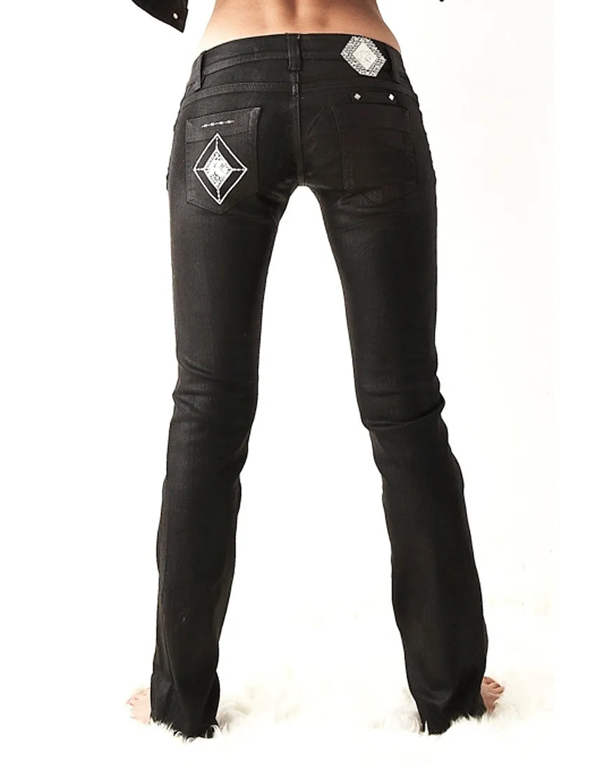 SG Liquid Metal 105 Black Denim Jean by Sergio Gutierrez