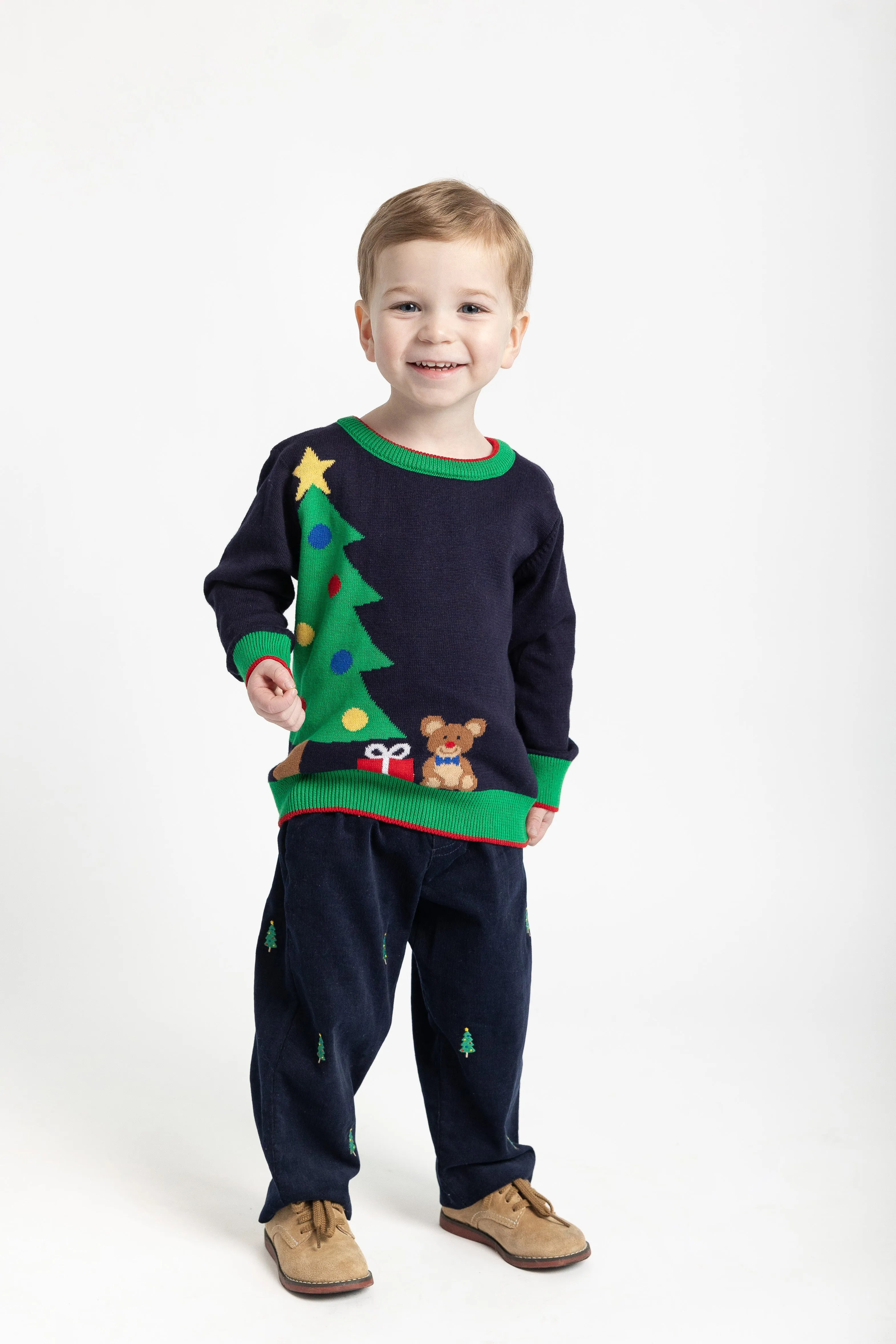 Sweater with Christmas Tree