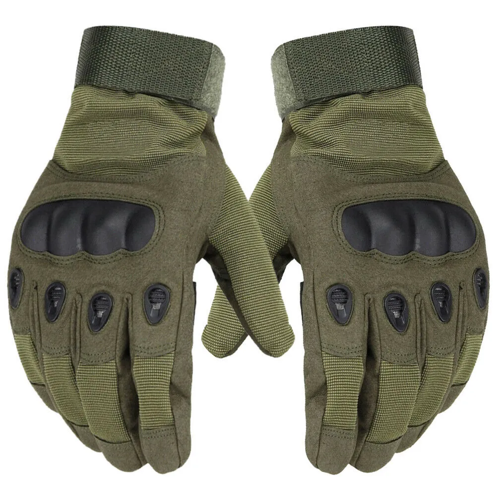 Tactical Army Military Hard Knuckle Gloves