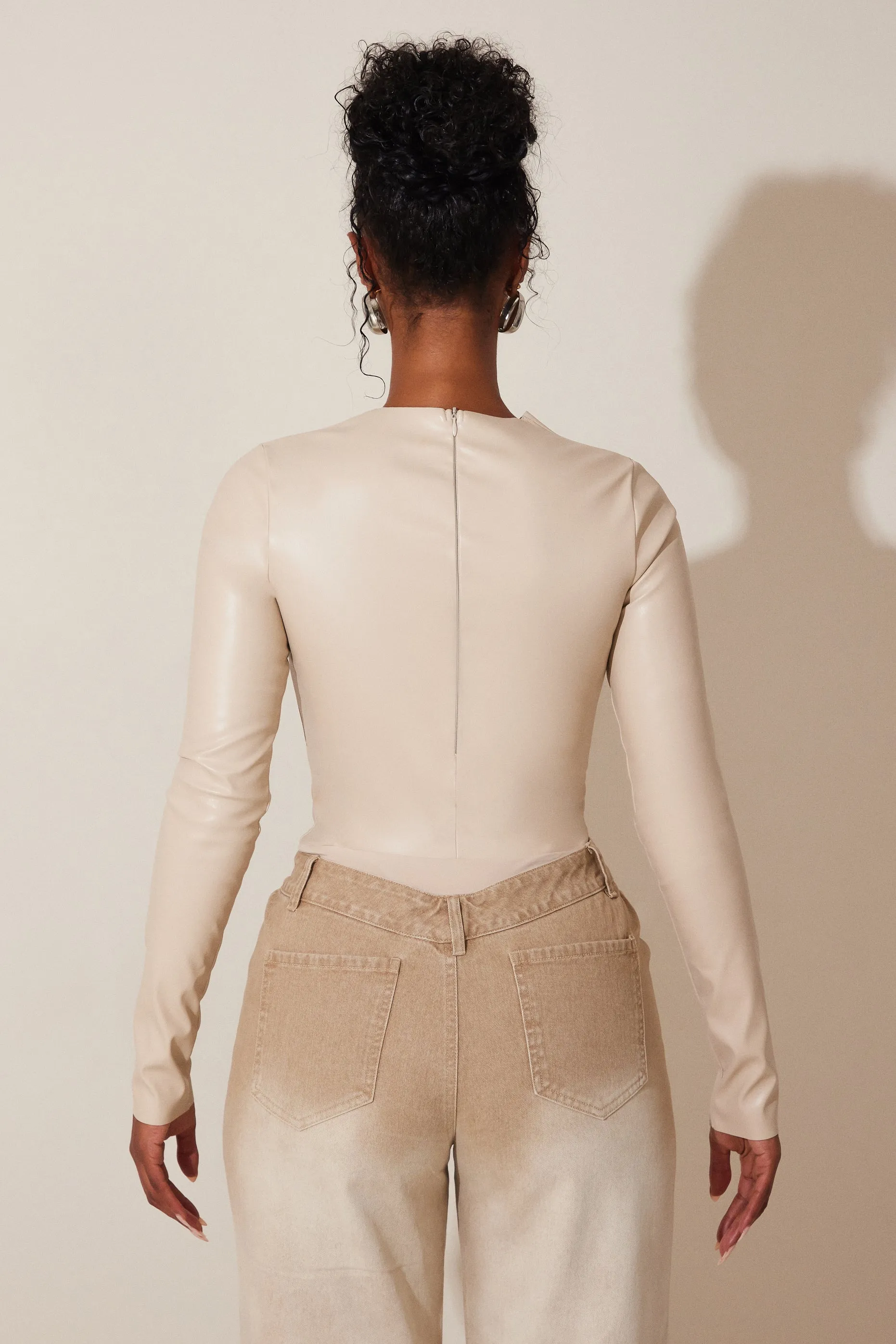 The Rumer Bodysuit- Cream