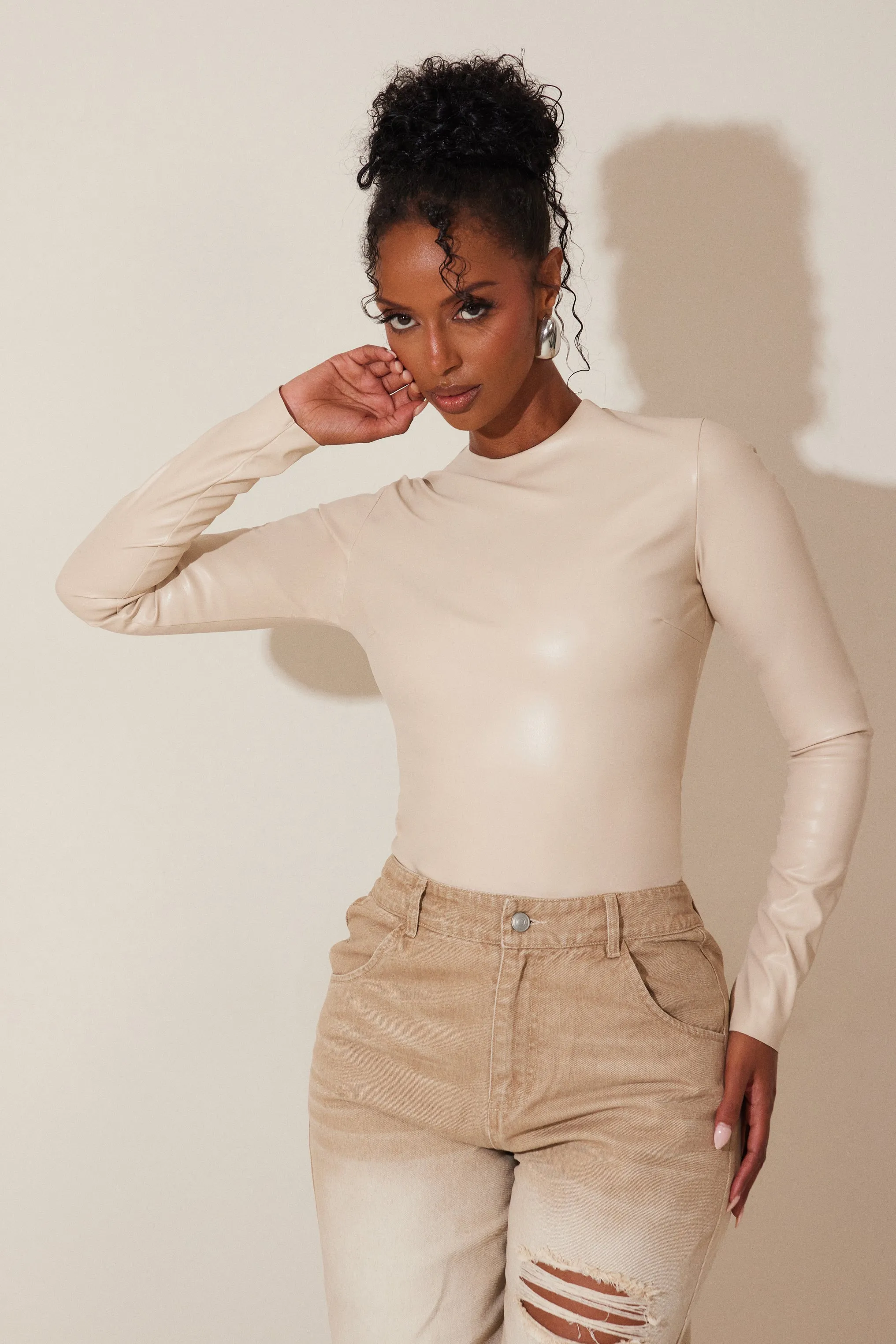 The Rumer Bodysuit- Cream